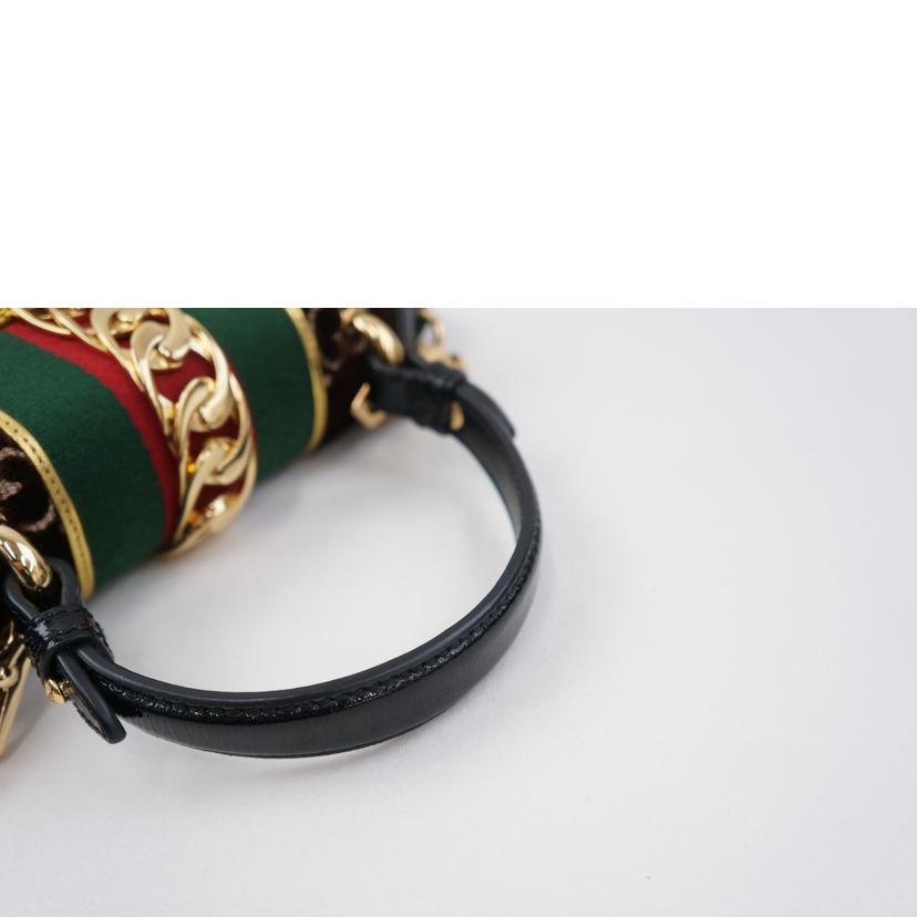 GUCCI グッチ/シルヴィ ベロア ハンドバッグ/470270//493075/Aランク/67