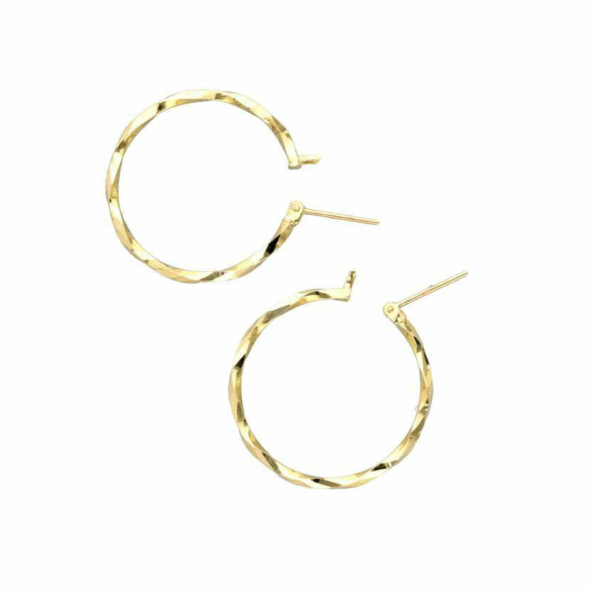 / K18ピアス HAP-0720//SAランク/75