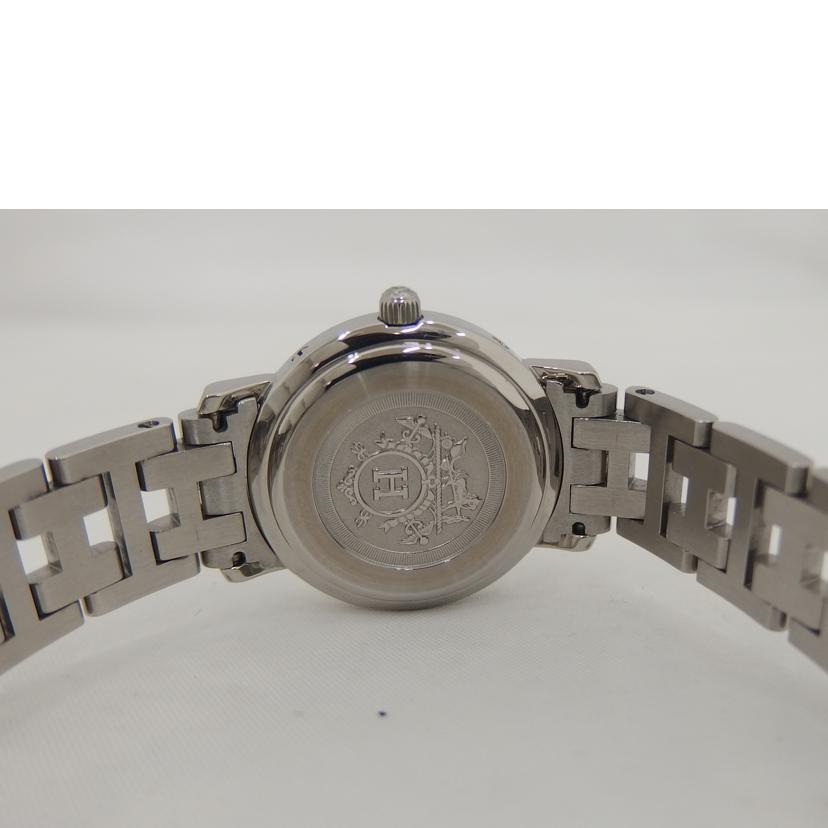 HERMES エルメス/クリッパー・ナクレ/ダイヤ/シェル/クォーツ/CL4.230//2642479/Aランク/82