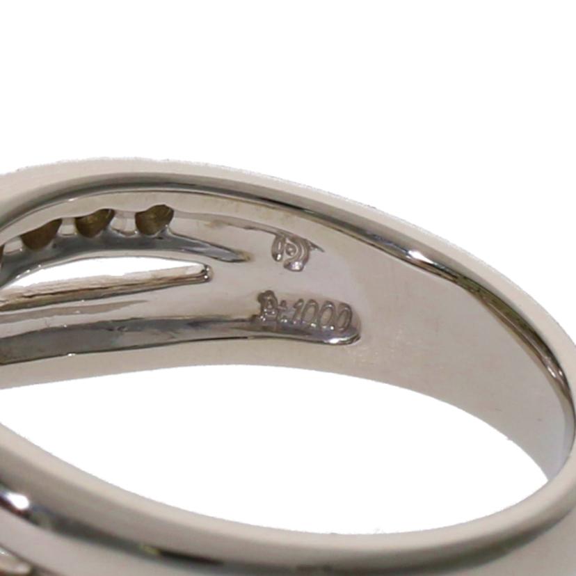 / タサキ/Pt1000ダイヤリング 0.17ct//Aランク/75