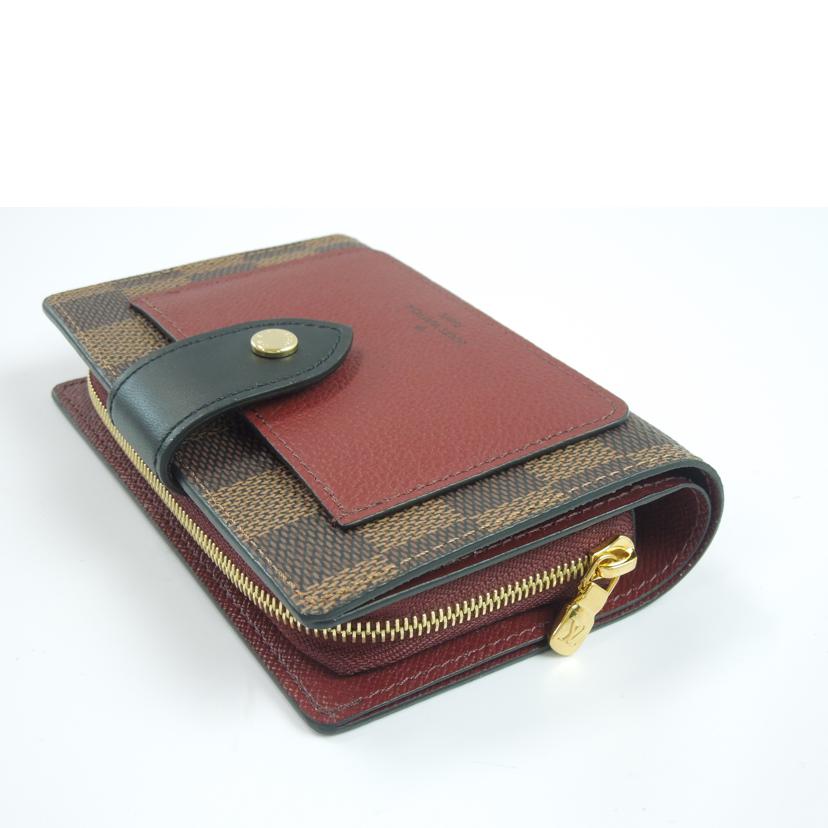 LV ルイ・ヴィトン/ポルトフォイユ・ジュリエット/ダミエ/ボルドー/N60381//SP3280/Aランク/83