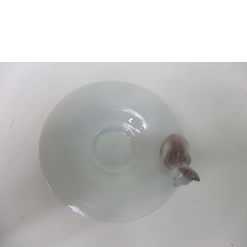 LLADRO リヤドロ/CAT&BUTTERFLY CUP WI SAUCER カップ&ソーサー//ABランク/84