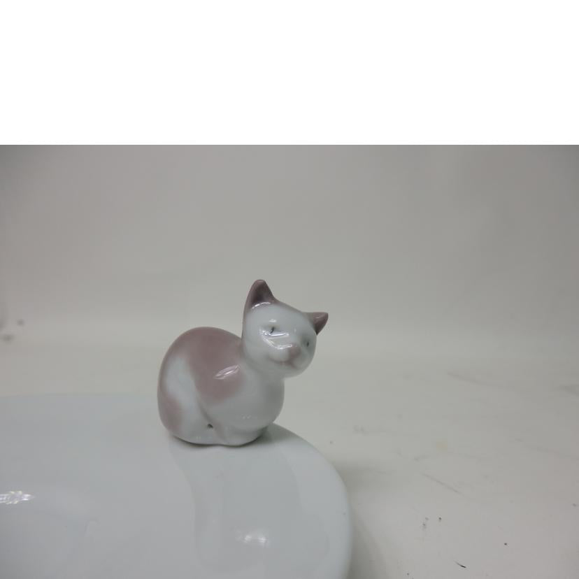 LLADRO リヤドロ/CAT&BUTTERFLY CUP WI SAUCER カップ&ソーサー//ABランク/84