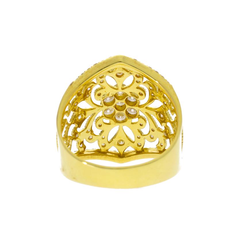 / K18 ダイヤリング1.00ct/#17/6.8//Aランク/75