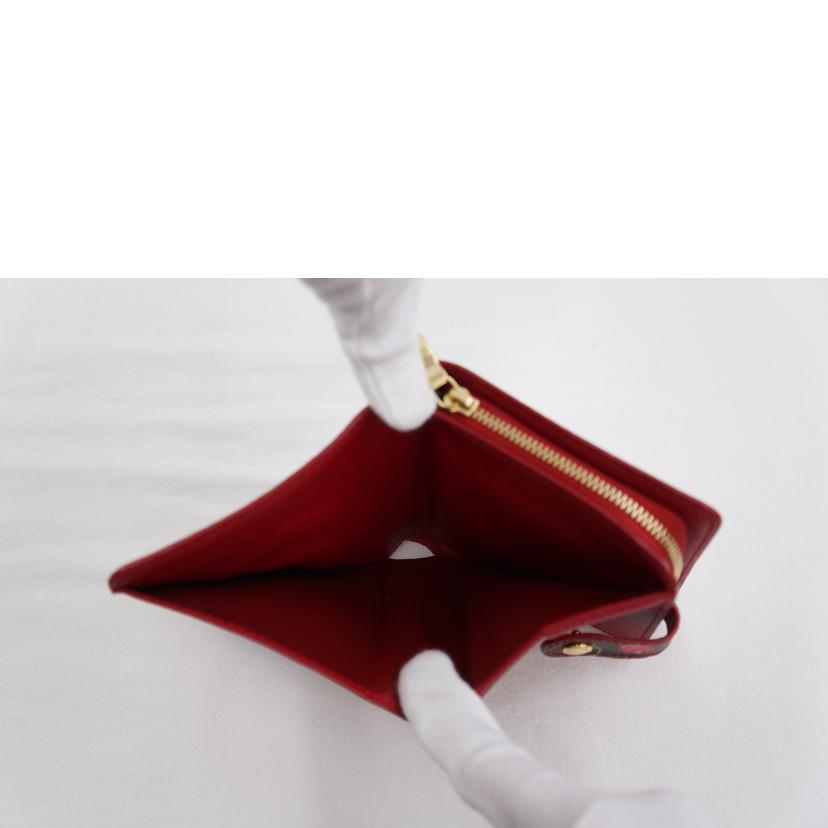 LV ルイヴィトン/コンパクトジップ/モノグラム・チェリー/M95005//CA0025/ABランク/67