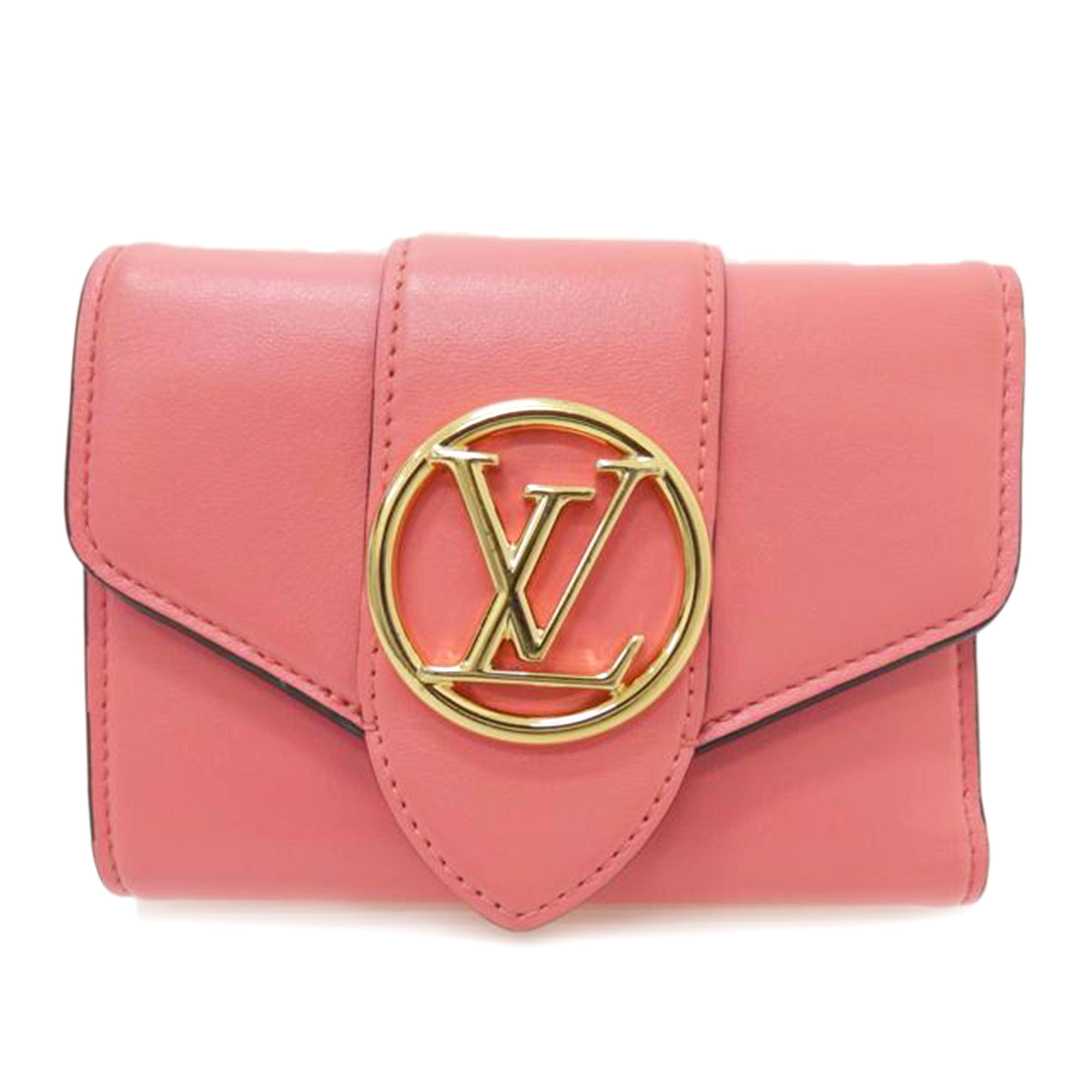 LV ルイヴィトン/ポルトフォイユ・LVポンヌフコンパクト/M69177//FH2280/ABランク/88