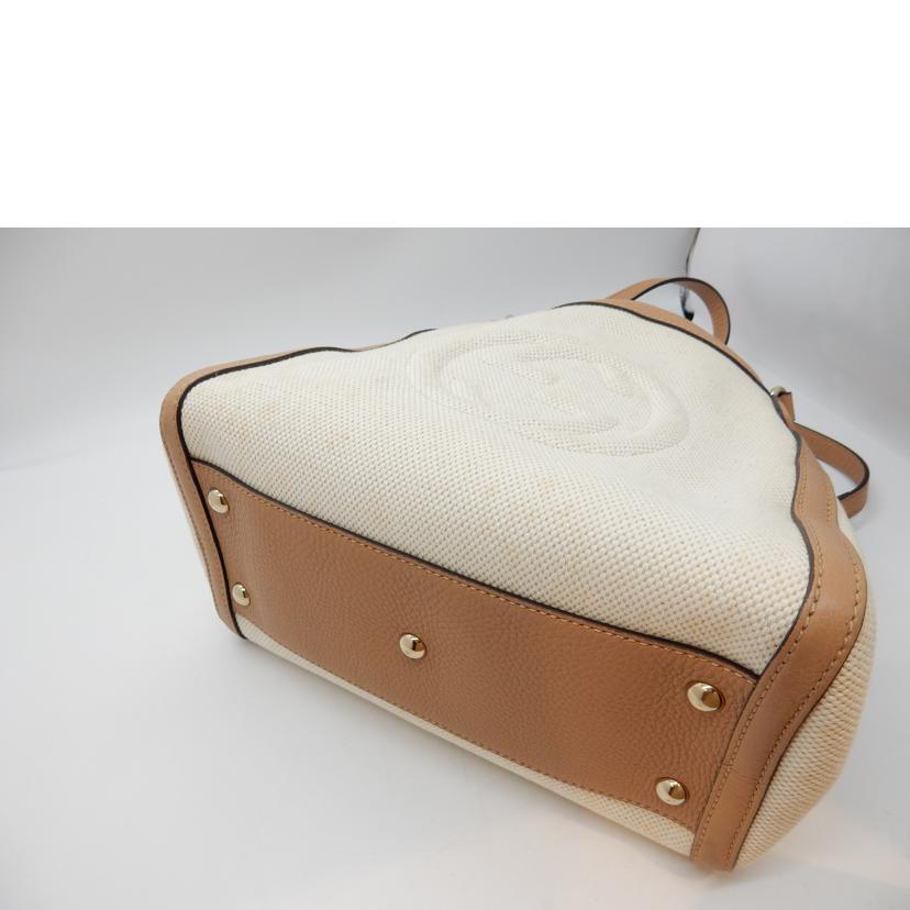 GUCCI グッチ/ソーホー/ショルダーバッグ/キャンバス×カーフレザー/336751//525040/Bランク/02