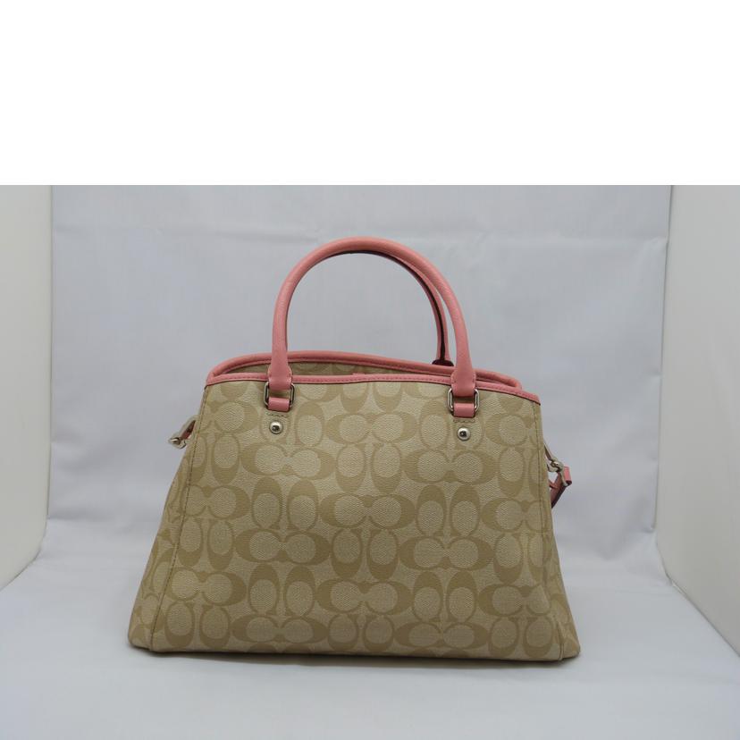 COACH コーチ/ラグジュアリーシグネチャースモールマーゴットキャリーオール/F34608//A1521/ABランク/03