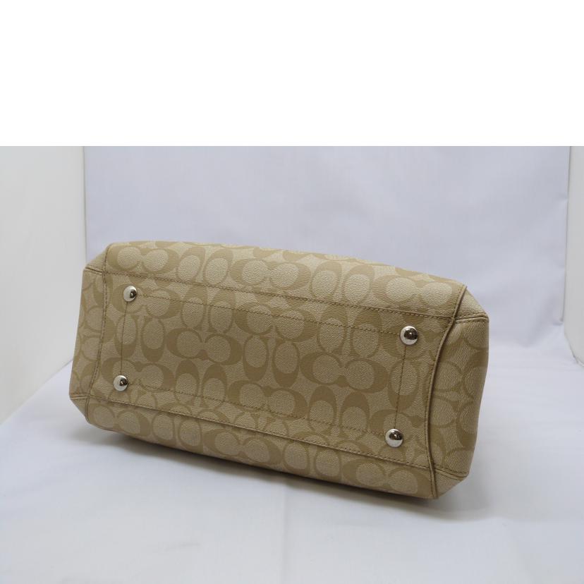 COACH コーチ/ラグジュアリーシグネチャースモールマーゴットキャリーオール/F34608//A1521/ABランク/03