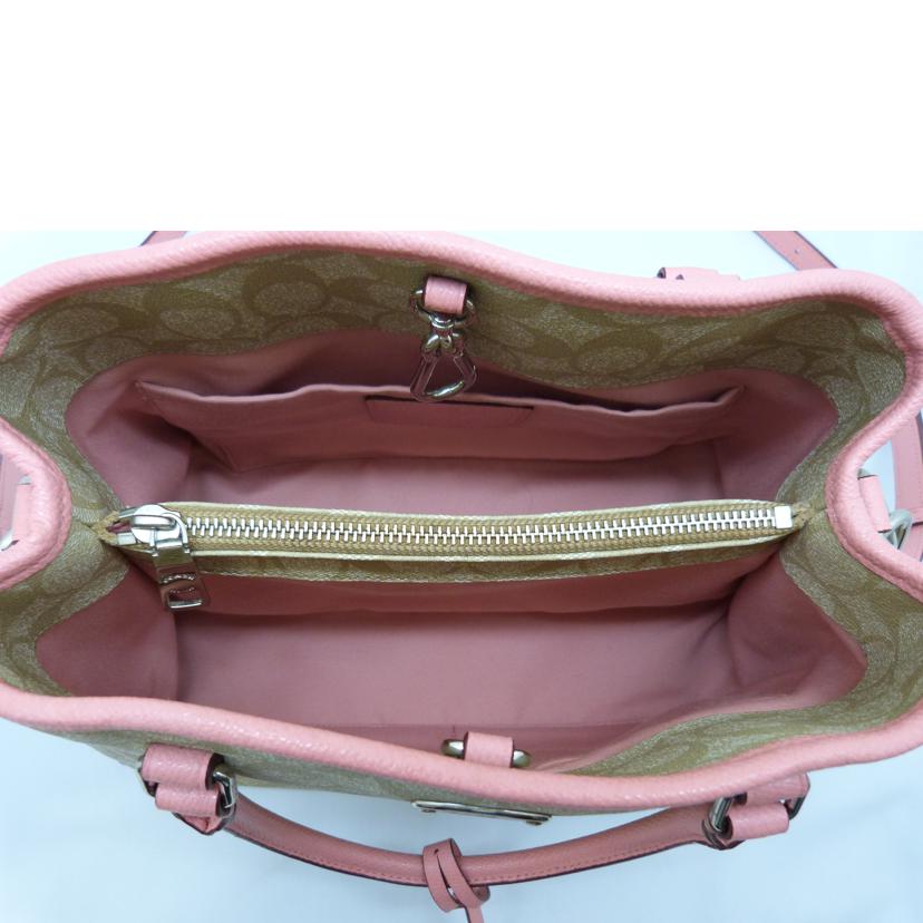 COACH コーチ/ラグジュアリーシグネチャースモールマーゴットキャリーオール/F34608//A1521/ABランク/03