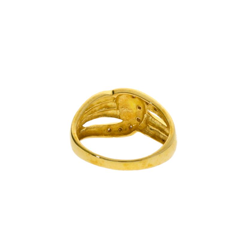 K18/K18ダイヤリング0.09/#10.5/4.0//D0.09ct/Aランク/75