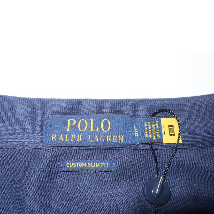 POLO RALPH LAUREN ポロ・ラルフローレン/カスタムスリムフィット Polo ベアポロシャツ ネイビー/MNPOKNI1N821511//SAランク/65
