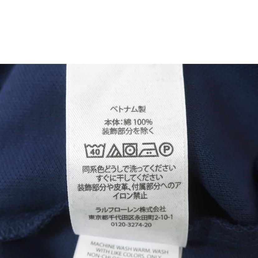 POLO RALPH LAUREN ポロ・ラルフローレン/カスタムスリムフィット Polo ベアポロシャツ ネイビー/MNPOKNI1N821511//SAランク/65