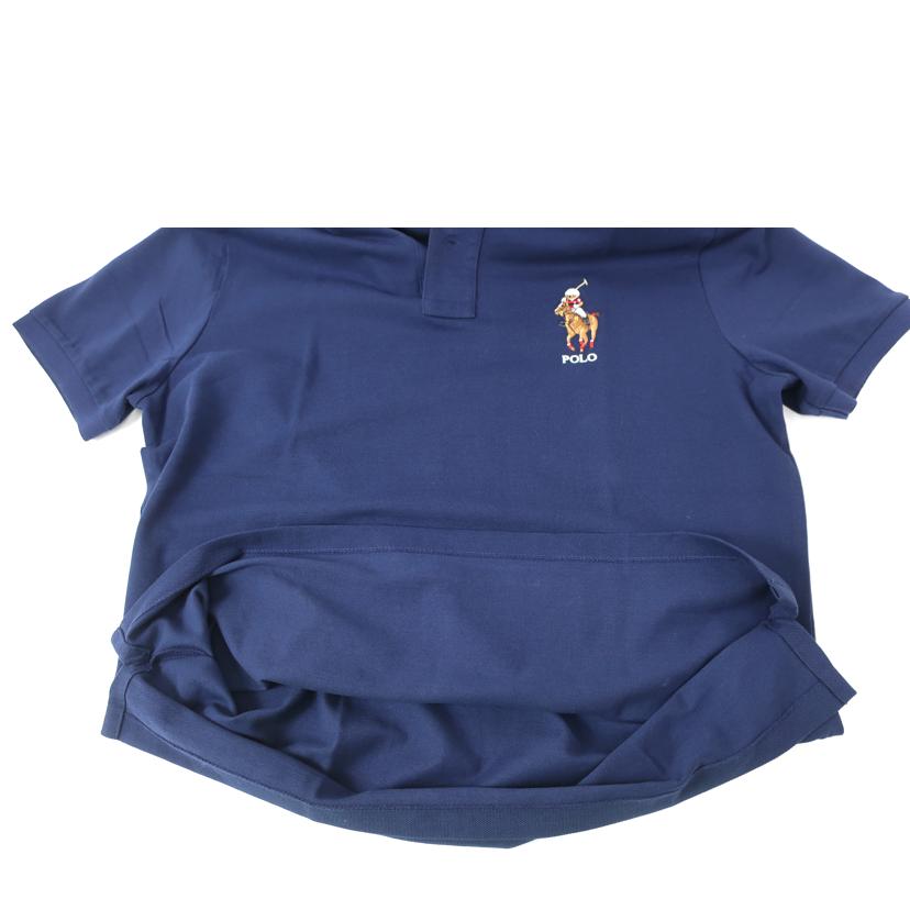 POLO RALPH LAUREN ポロ・ラルフローレン/カスタムスリムフィット Polo ベアポロシャツ ネイビー/MNPOKNI1N821511//SAランク/65