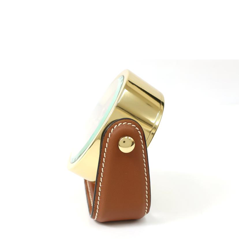 RALPH LAUREN ラルフローレン/BRENNAN CLOCK/CHELSEA CLOCK社製 置き時計 ブラウン系/682707606001//Aランク/65