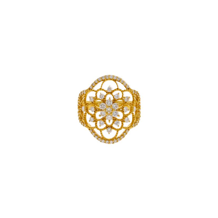 / K18ダイヤリング0.98ct//Aランク/75