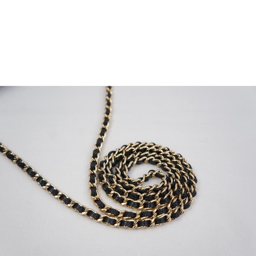 CHANEL シャネル/マトラッセキャビアスキンチェーンウォレット//16924054/Aランク/67