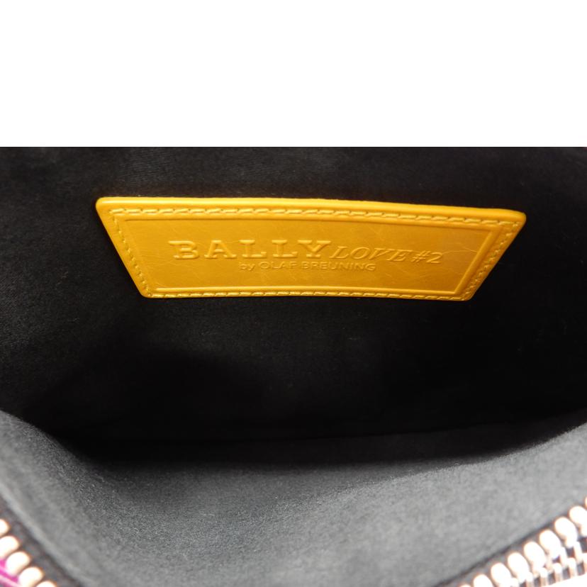 BALLY バリー/配色マルチスクエアポーチ//ABランク/02