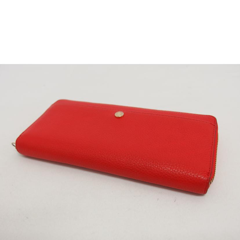 COLE HAAN コールハーン/ラウンドファスナー長財布/レッド//U04517/Aランク/04