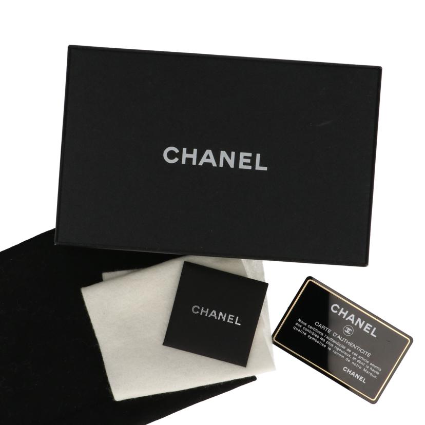 CHANEL シャネル/二つ折り長財布/アイコン/黒//9929816/Bランク/03