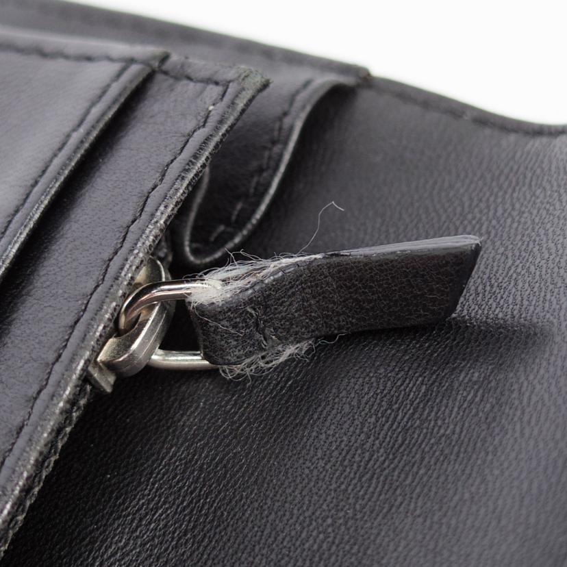 CHANEL シャネル/二つ折り長財布/アイコン/黒//9929816/Bランク/03