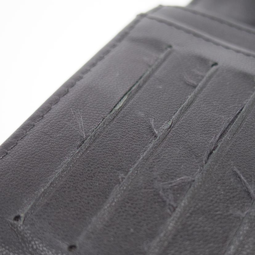 CHANEL シャネル/二つ折り長財布/アイコン/黒//9929816/Bランク/03