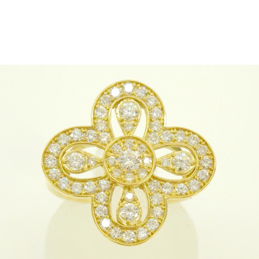 K18ダイヤリング1.02ct/#13/5.2//Aランク/75