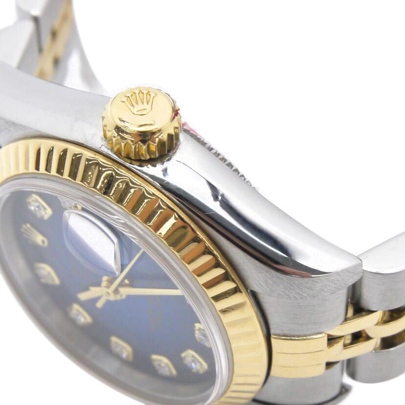 ROLEX ロレックス/デイトジャスト新10P/ブルーグラデ/69173G//T450094/ABランク/75