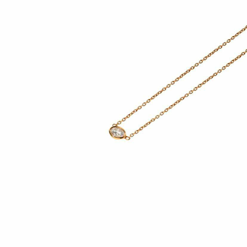 / K18PGダイヤネックレス 0.222ct//Aランク/75