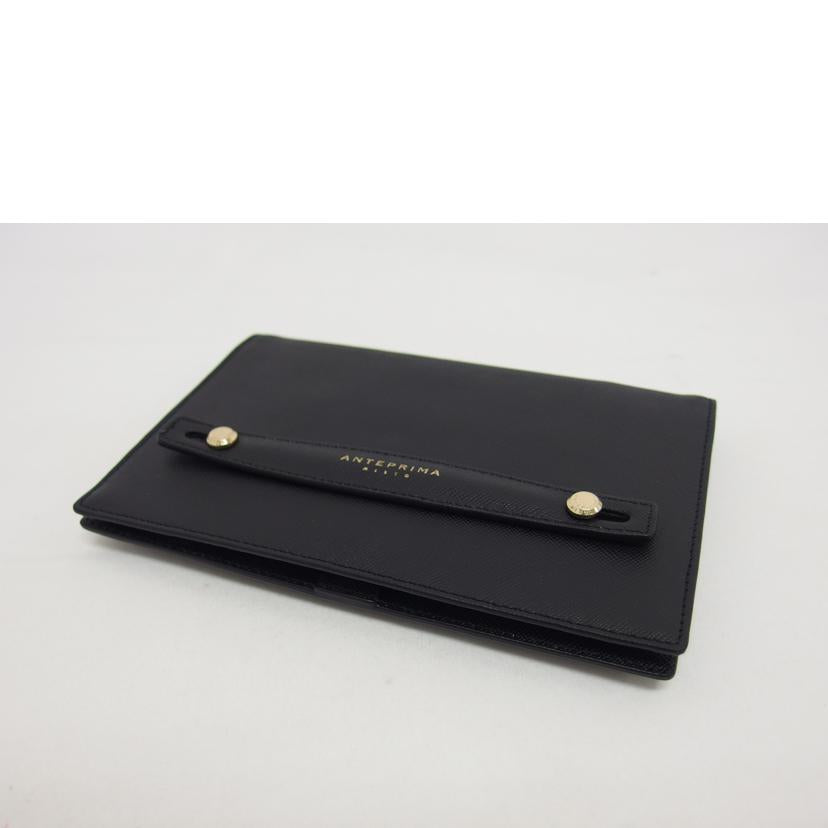 ANTEPRIMA アンテプリマ/二つ折りウォレット/ブラック//Aランク/04