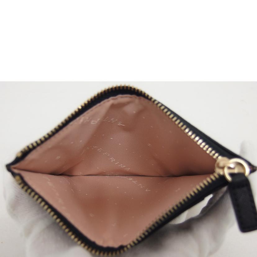 ANTEPRIMA アンテプリマ/二つ折りウォレット/ブラック//Aランク/04