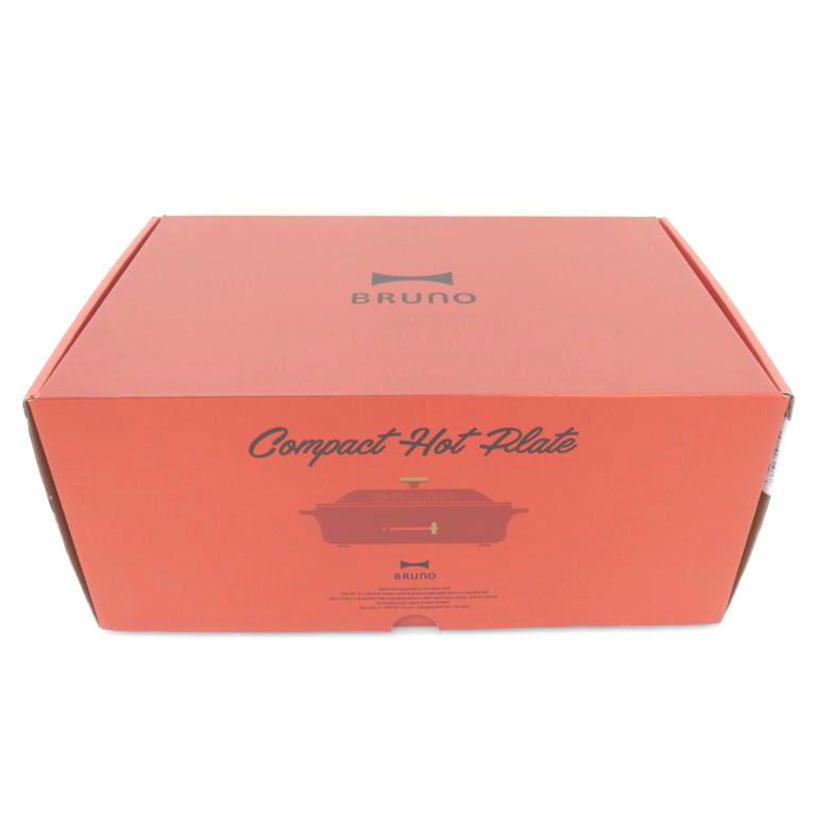 BRUNO ブルーノ/コンパクトホットプレート/BOE021//BOE021-RD/SAランク/88