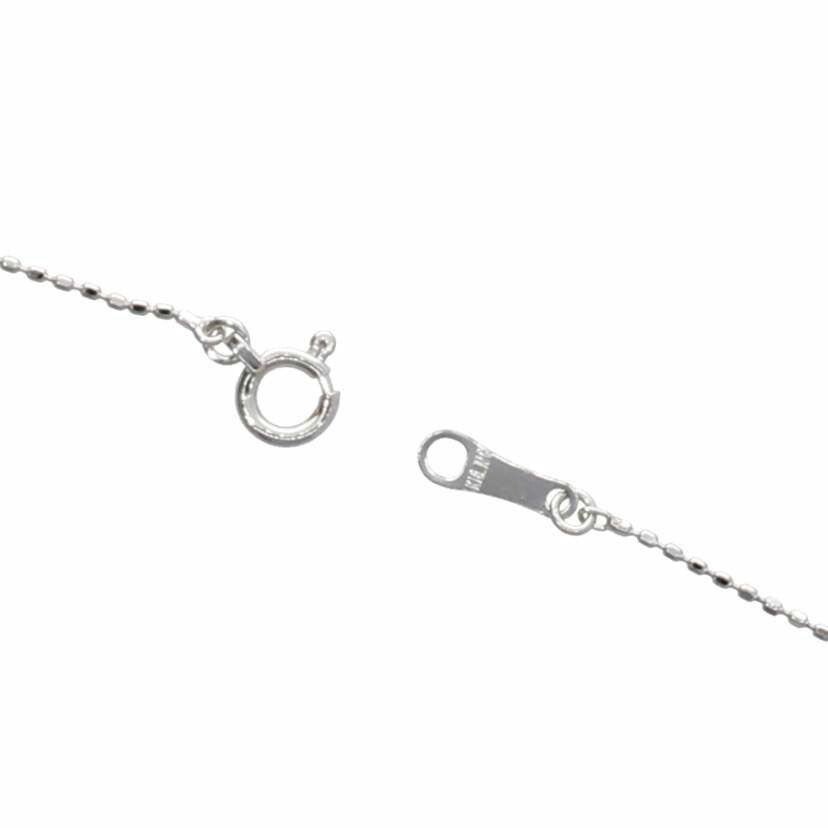 K18WG/K18WGブルーダイヤネックレス0.09/1.6//0.09/Aランク/75