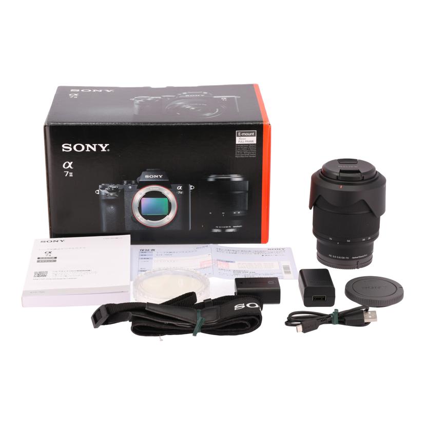 SONY ソニー/ミラーレス一眼/α7 II ILCE-7M2K ズームレンズキット//013076482/Aランク/62