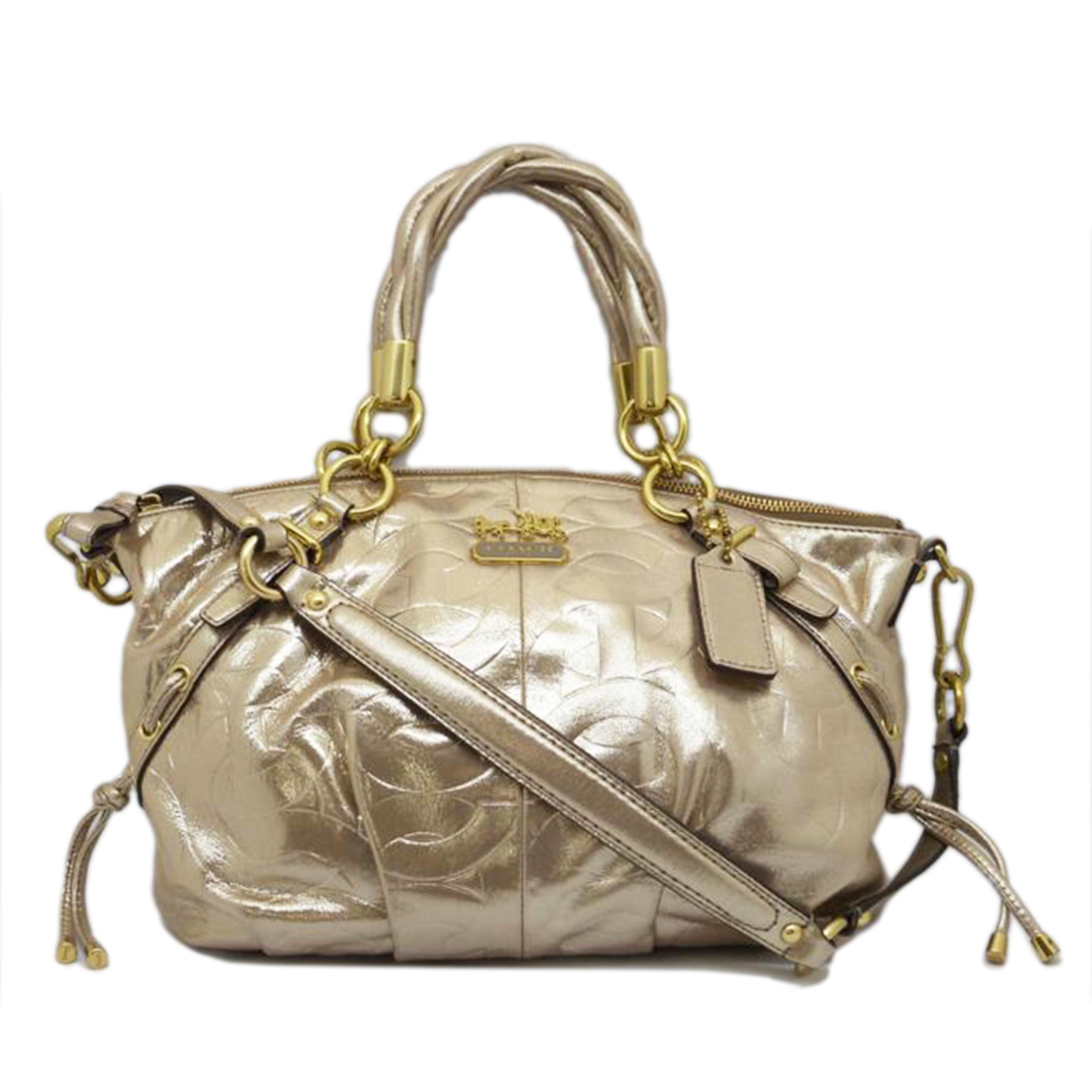 COACH コーチ/マディソンエンボスロゴレザーソフィアサッチェル/17778//D1173/ABランク/03