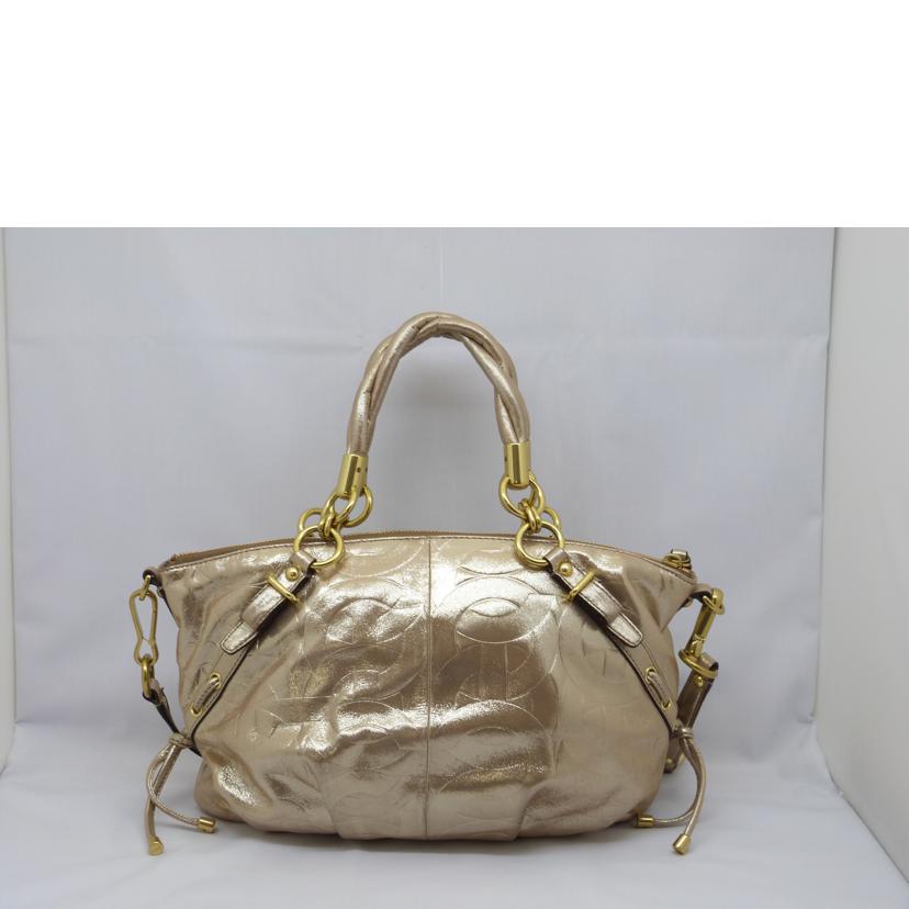 COACH コーチ/マディソンエンボスロゴレザーソフィアサッチェル/17778//D1173/ABランク/03