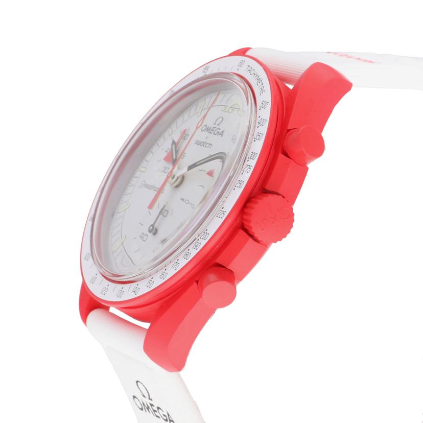 OMEGA×swatch オメガ×スウォッチ/ムーンスウォッチ/MISSION TO MARS/クオーツ/SO33R100//SAランク/88