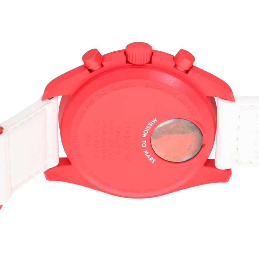 OMEGA×swatch オメガ×スウォッチ/ムーンスウォッチ/MISSION TO MARS/クオーツ/SO33R100//SAランク/88