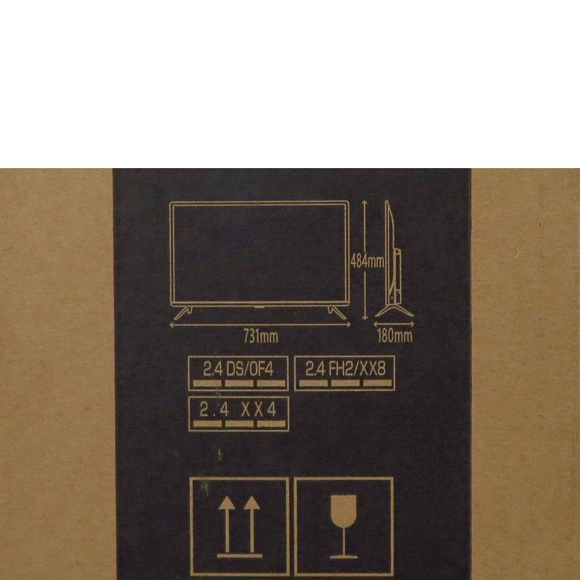 TCL/フルハイビジョン32型スマート液晶テレビ/32S5200A//2302AJA192628A00694/SAランク/81