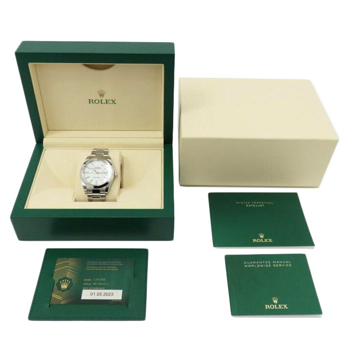 ROLEX ロレックス/DATE JUST/白文字盤/126300//461NJ412/Aランク/77