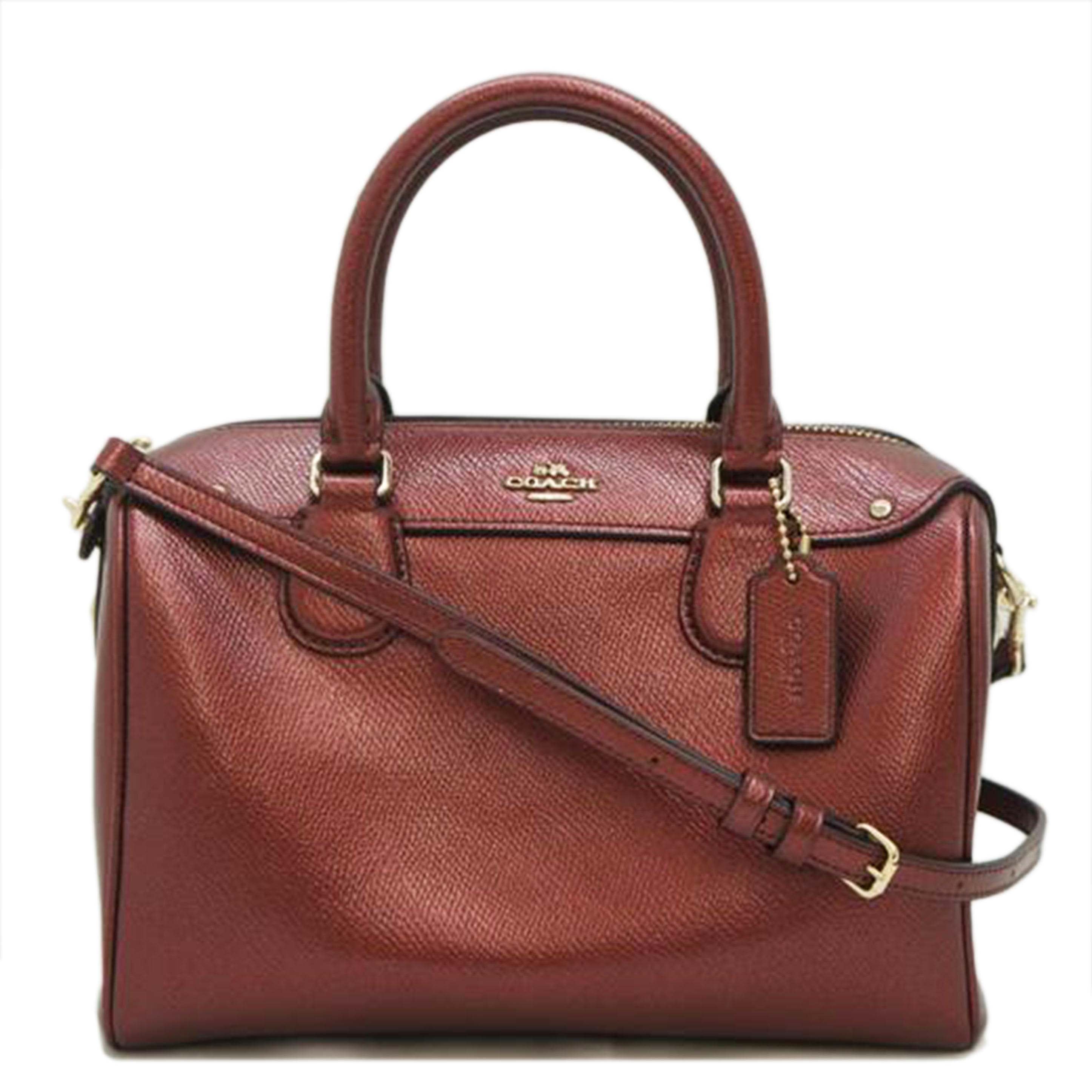 COACH コーチ/ラグジュアリークロスグレーンミニサッチェル/F56125//H1681/ABランク/09