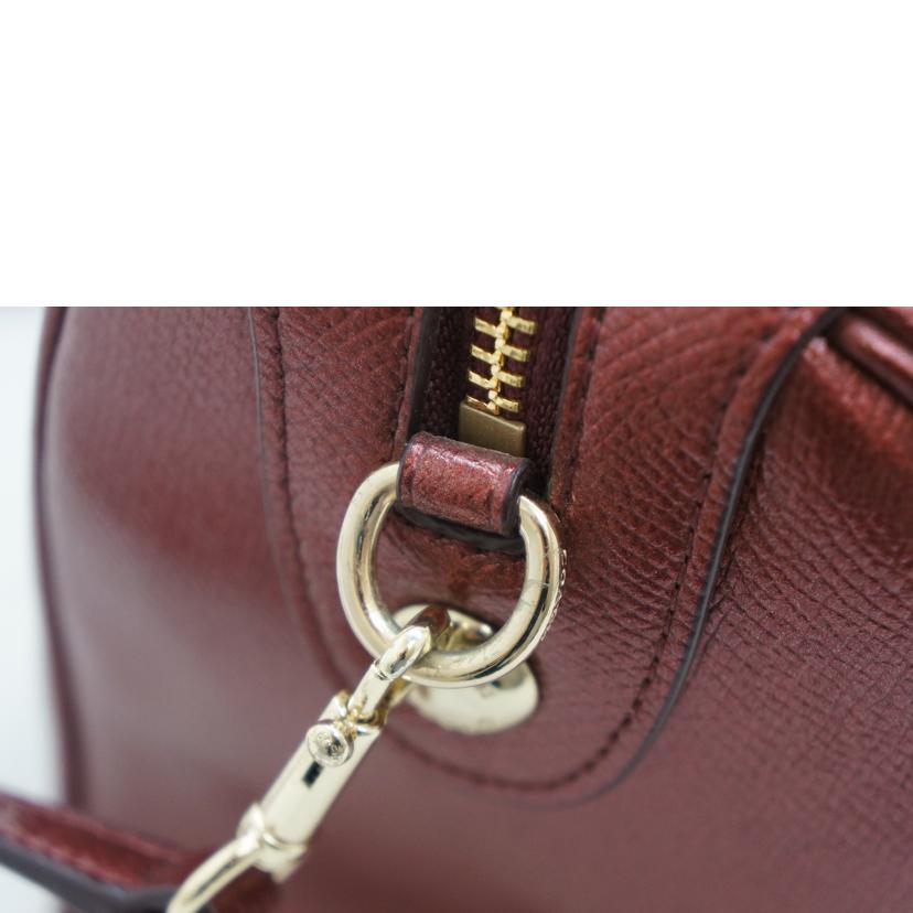 COACH コーチ/ラグジュアリークロスグレーンミニサッチェル/F56125//H1681/ABランク/09