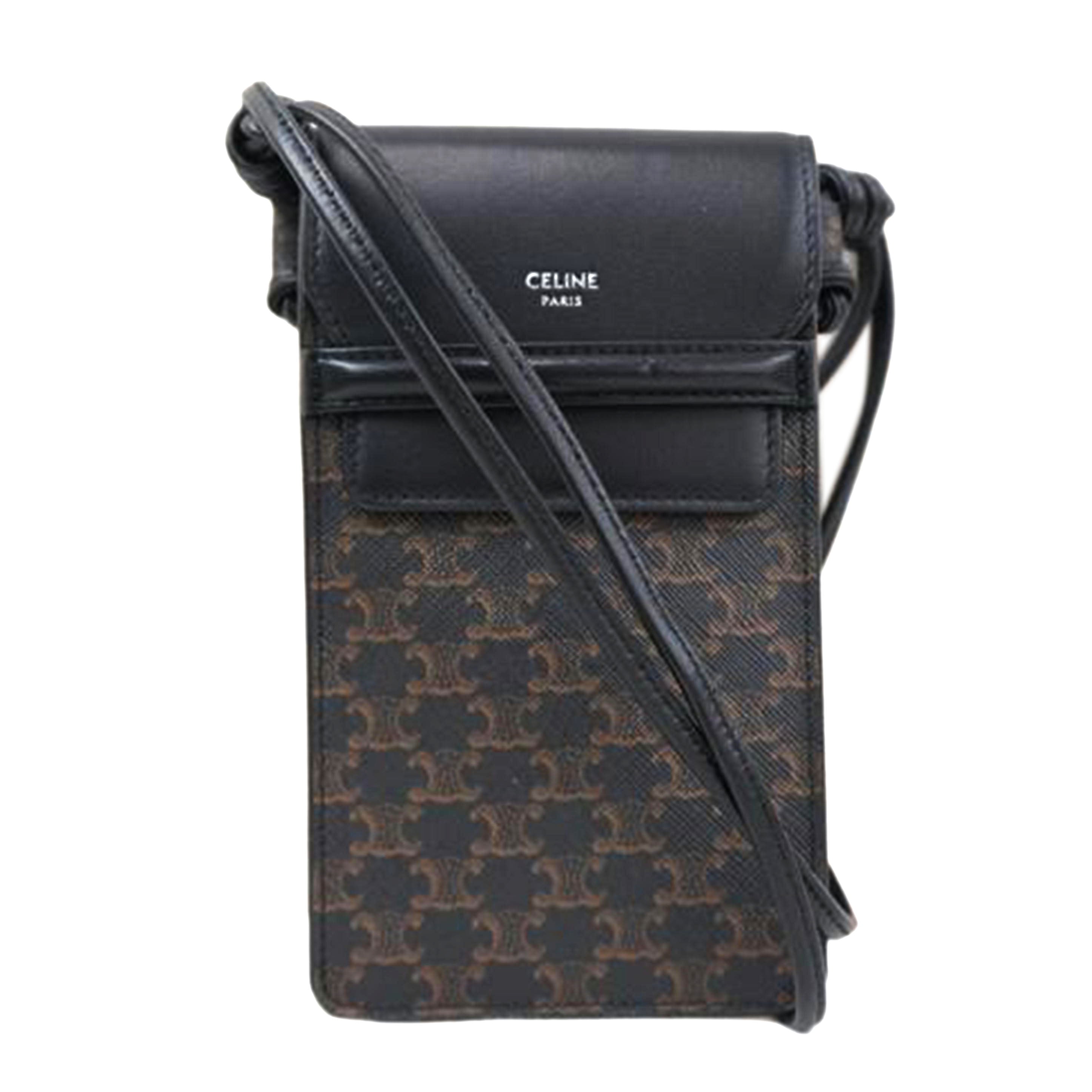 CELINE セリーヌ/トリオンフキャンバスミニショルダー//S.IP.3291/Aランク/67