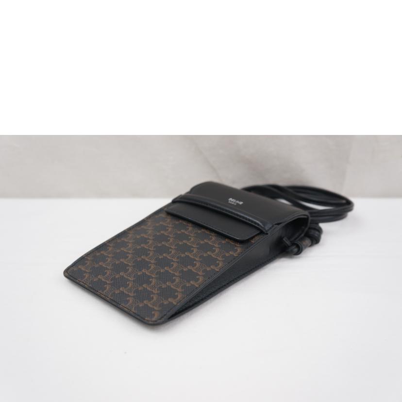 CELINE セリーヌ/トリオンフキャンバスミニショルダー//S.IP.3291/Aランク/67