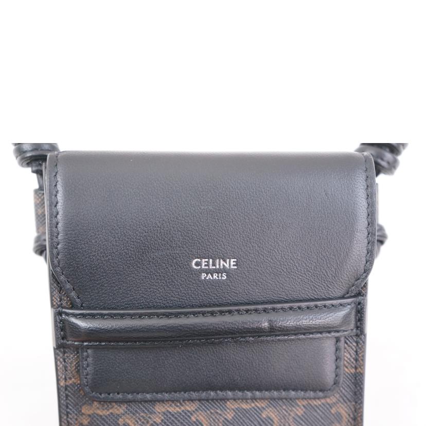 CELINE セリーヌ/トリオンフキャンバスミニショルダー//S.IP.3291/Aランク/67