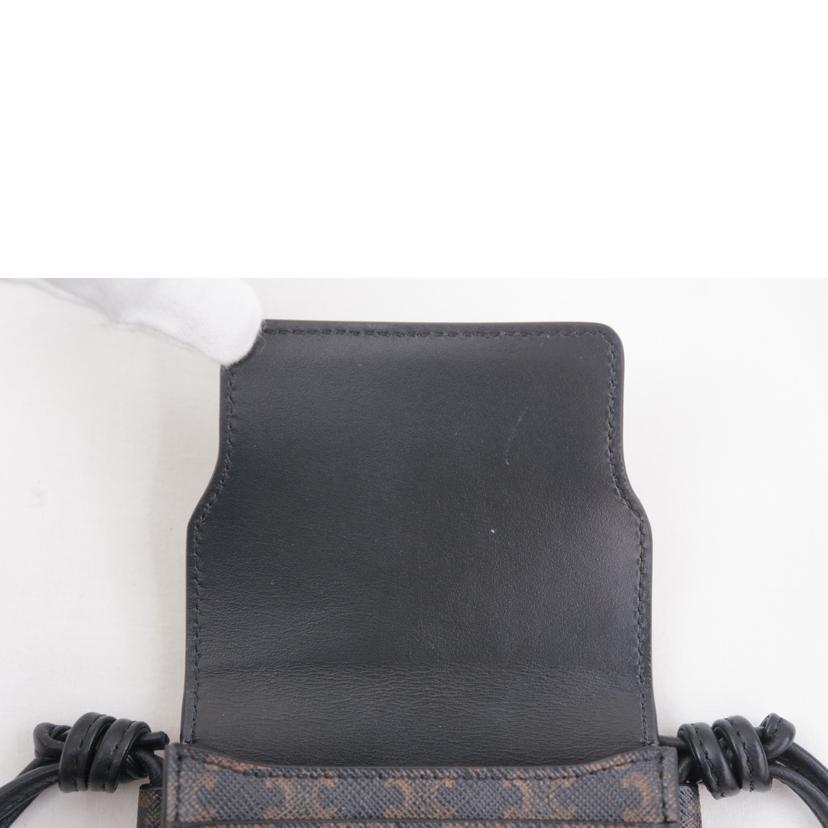 CELINE セリーヌ/トリオンフキャンバスミニショルダー//S.IP.3291/Aランク/67