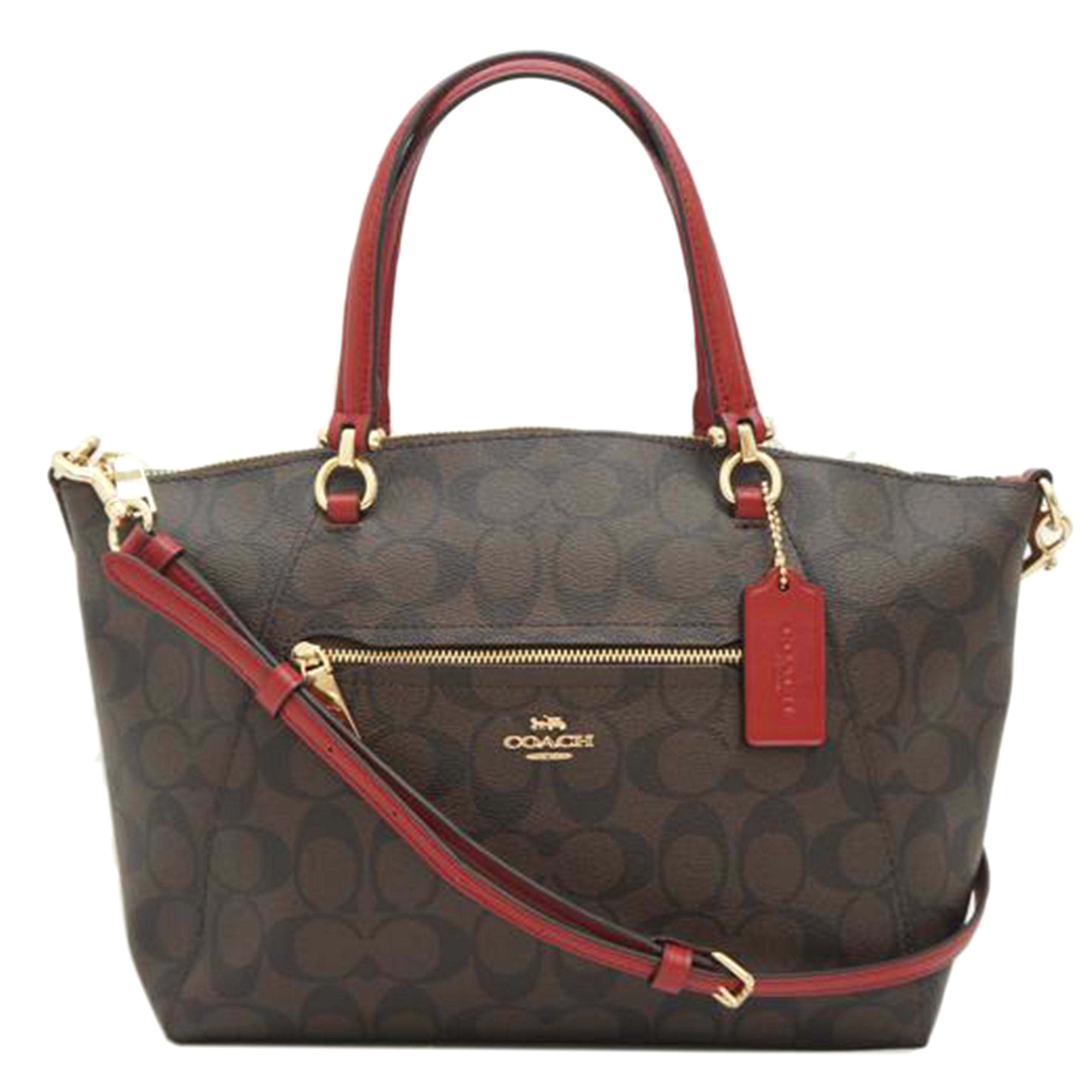 COACH コーチ/ラグジュアリーシグネチャープレーリーサッチェル/79998//E2154/Aランク/09