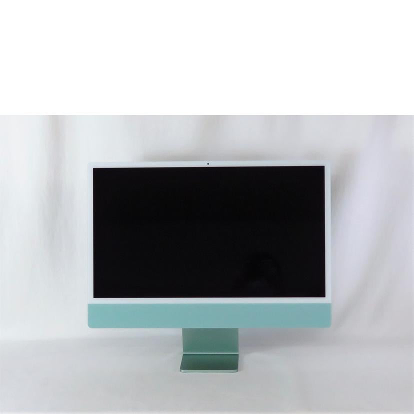 Apple アップル/iMac 24インチ Retina 4.5Kディスプレイモデル / グリーン/MGPJ3J/A//C02GX0UJQ6W6/Aランク/81