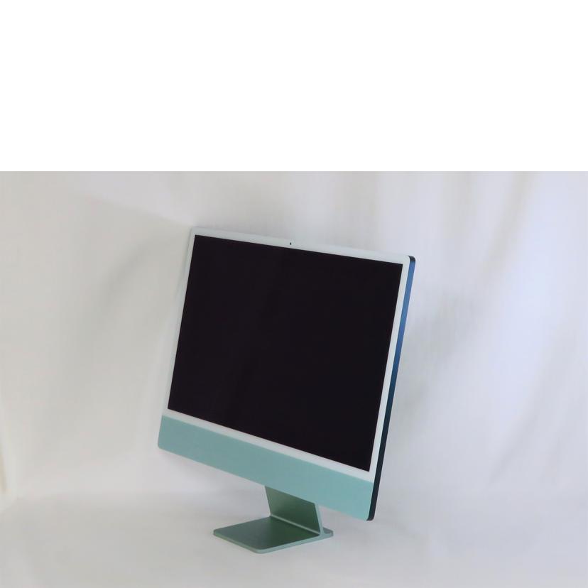 Apple アップル/iMac 24インチ Retina 4.5Kディスプレイモデル / グリーン/MGPJ3J/A//C02GX0UJQ6W6/Aランク/81