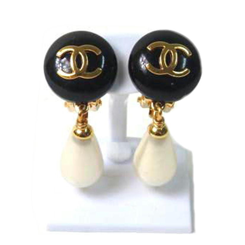 CHANEL シャネル/ココマークフェイクパールイヤリング//95A/ABランク/84